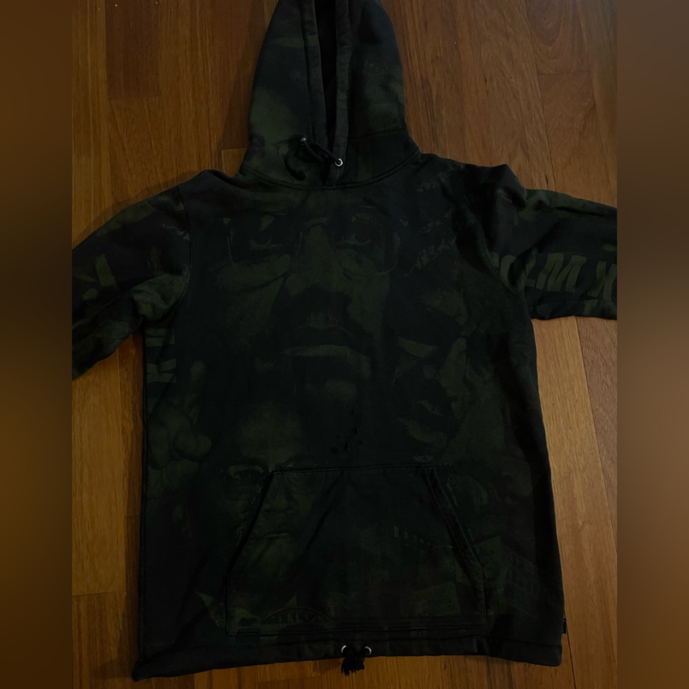 Supreme Black and Gray Hoodie